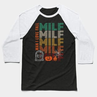 MILF Halloween Baseball T-Shirt